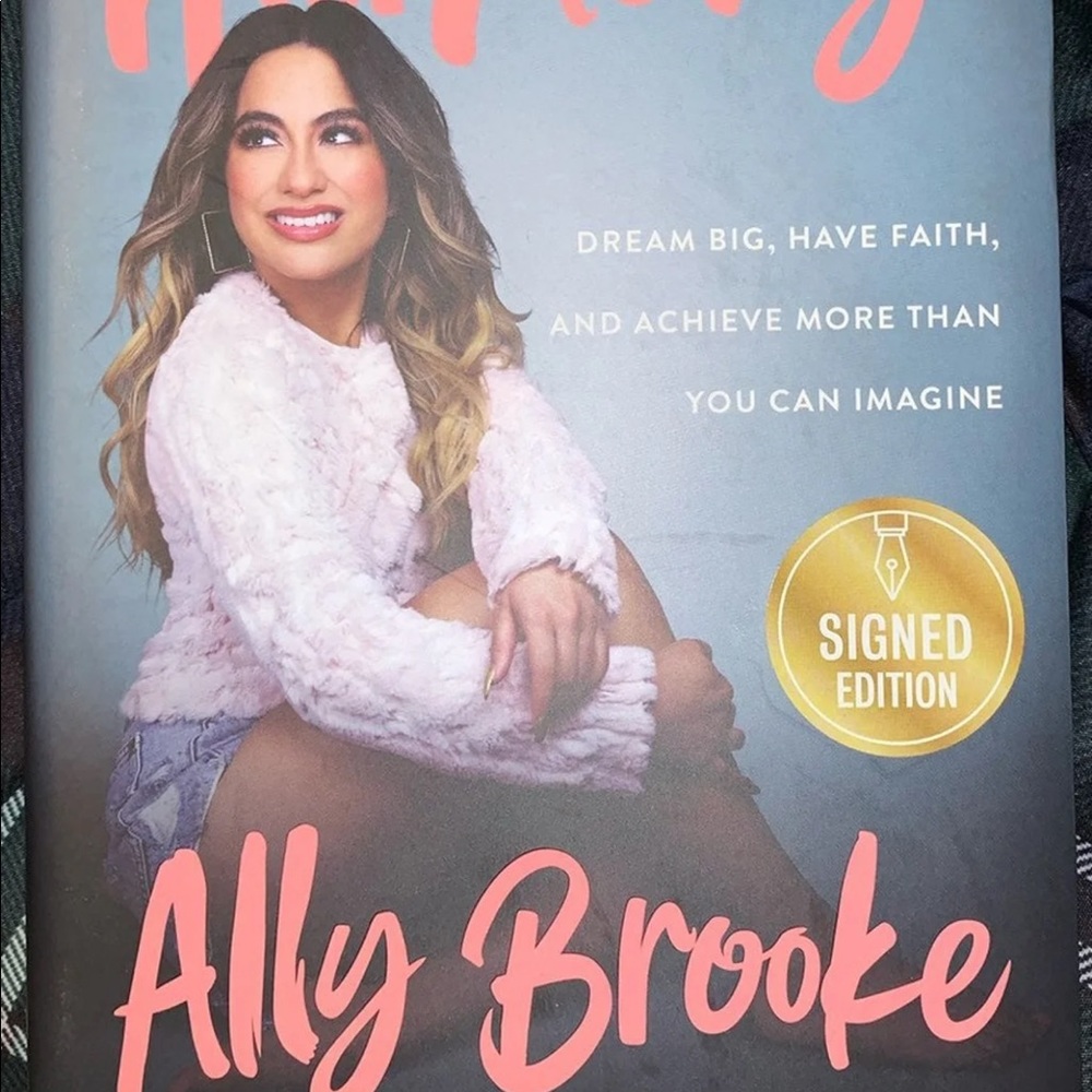 Ally Brooke Signed Book